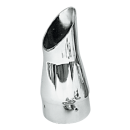 Supertrapp chrome slash/cut end cap