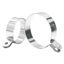 Supertrapp Clamp center pull 4.5" stainl