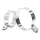 Supertrapp Clamp center pull 4.5" stainl