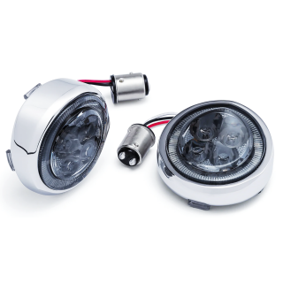 Chrome Fang Smoke RR Signal Inserts