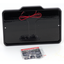 DMP License Frame FR Gloss Black