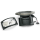 Black Pl. Holder/Tail Smoke FLHT14-Up