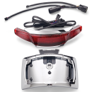 Chrome Pl. Holder/Tail Red FLH/T14-Up