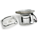 Chrome Pl. Holder/Tail Smoke FLHT14-Up