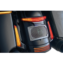 Chrome Pl. Holder/Tail Smoke FLHT14-Up