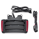 Black License Frame Red Lens FLH/T14-Up
