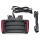 Black License Frame Red Lens FLH/T14-Up