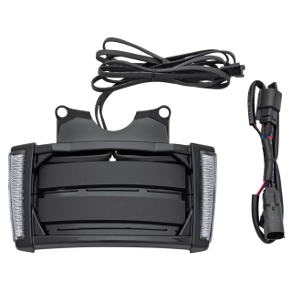 Black License Frame Smoke Lens FLH/T14-U