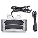 Chrome License Frame Smoke Lens FLH/T14-