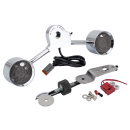 Dual Cool Windstorm Chrome FLH/T99-Up