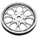 PM Pulley 66Tx1" Heathen Chrome