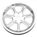 PM Pulley 66Tx1" Diesel Chrome