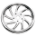 PM Pulley 66Tx1" Torque Chrome
