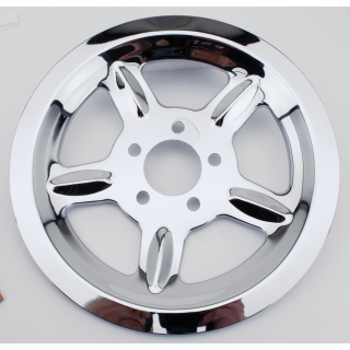 Pulley Cover 68T Chrome XL04-22