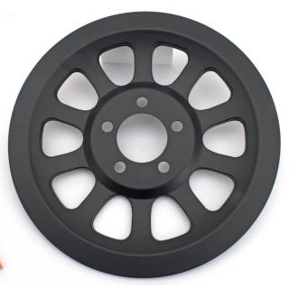 Pulley Cover 66T Black F*ST07-17