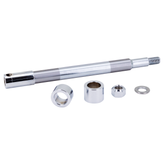Chrome Rear Axle Kit FXD08-17 25mm