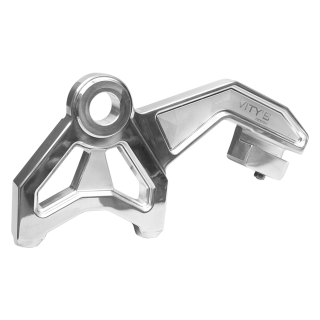 Radial Caliper Bracket Silver FLH/T14-Up