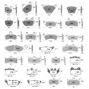 Galfer FD068 Sintered Pads