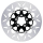 Galfer DF836 Round Floating 11.8" Black