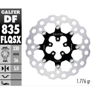Galfer DF835 Cubiq Floating 13" Black