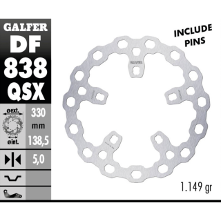 Galfer DF838 Cubiq Disc 13"