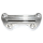 Top Riser Clamp Finned 1" Chr HD73-Up