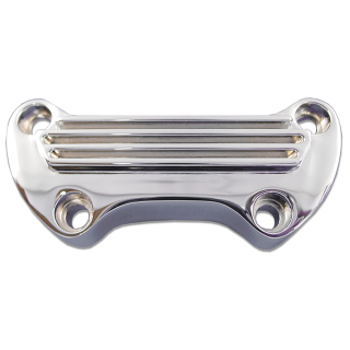 Top Riser Clamp Finned 1" Chr HD73-Up