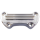 Top Riser Clamp Finned 1" Chr HD73-Up