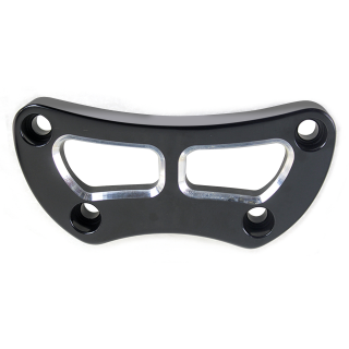 Top Riser Clamp Cut-Out 1" Blk HD73-Up