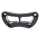 Top Riser Clamp Cut-Out 1" Blk HD73-Up