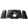 Fork Cover Kit Smooth Black FLST86-17
