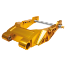 Vitys Billet Swingarm Gold FLH/T14-Up