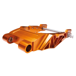 Vitys Billet Swingarm Orange FLH/T14-Up