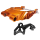 Vitys Billet Swingarm Orange FLH/T14-Up