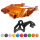 Vitys Billet Swingarm Orange FLH/T14-Up
