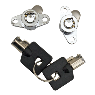 Saddlebags Lock Kit Black FLH/T93-13