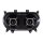 Bright Road Glide Dual LED Scheinwerfer Kit für Harley FLTR 15-24