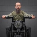 Killer Custom Killer Bull 2" Fat Bar Lenker 4" Höhe für Harley 82-24