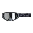 Biltwell Ridgeline Motorrad Brille Script grau