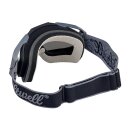 Biltwell Ridgeline Motorrad Brille Script grau