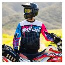 Biltwell Ridgeline Motorrad Brille Script grau