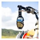 Biltwell Ridgeline Motorrad Brille Script grau