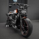 Killer Custom Killer Bull 2" Fat Window Lenker 6" Höhe für Harley RH Sportster 21-25