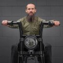 Killer Custom Killer Bull 2" Fat Bar Lenker 8" Höhe für Harley 82-24