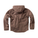 Wcc Sherpa Lined Canvas Work jacket frontier brown L