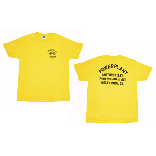 P16 STAPLE GARAGE TEE YELLOW M