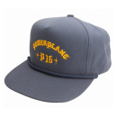 P16 BLING EMBROIDERED SNAPBACK NAVY/GOLD