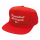 PMC EMBROIDERED SNAPBACK RED/WHITE