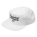 PMC EMBROIDERED SNAPBACK WHITE/BLK