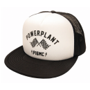 RACING FLAGS MESH SNAPBACK WHITE/BLK